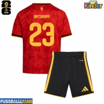 Belgien Michy Batshuayi #23 Heimtrikotsatz Kinder EM 2024 Kurzarm (+ Kurze Hosen)